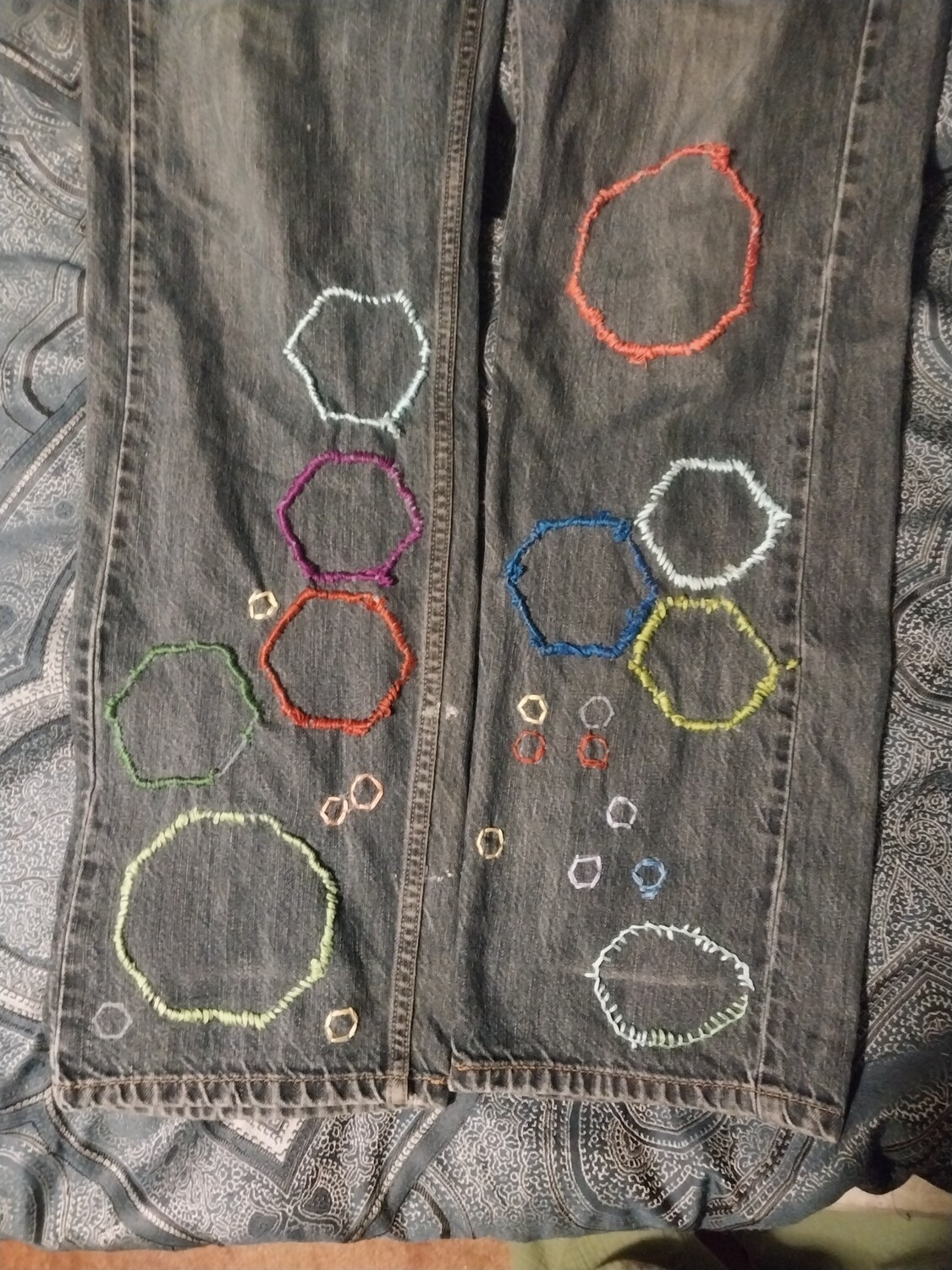 Upcycled levis
