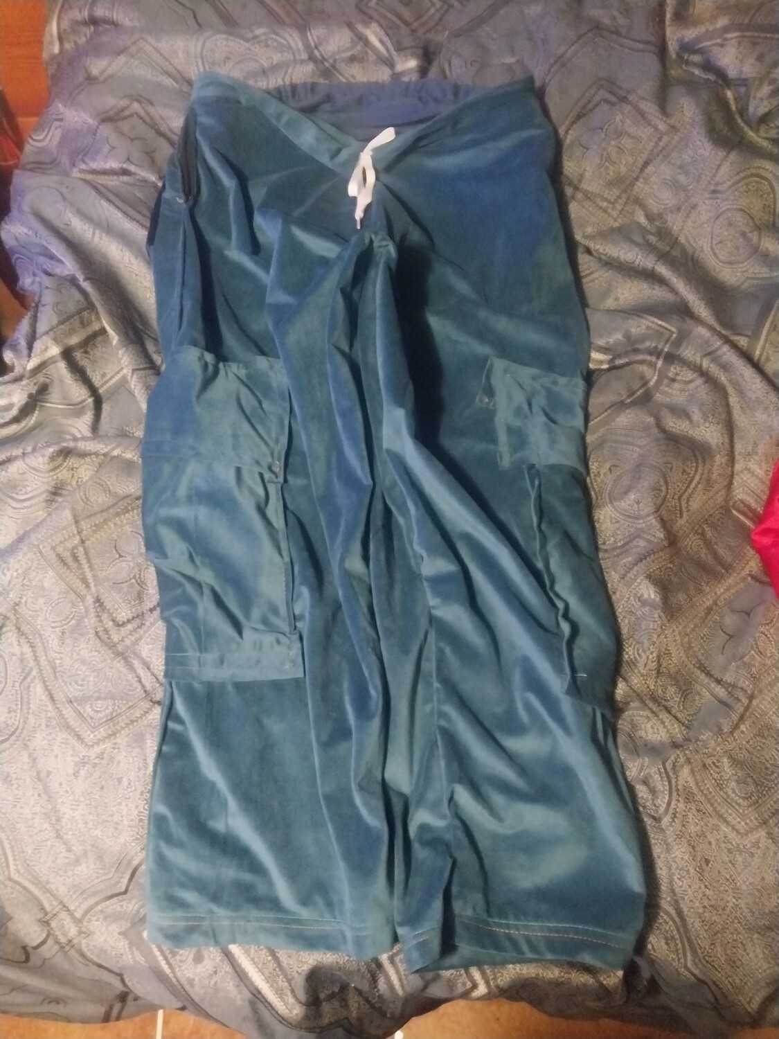 Velour pants