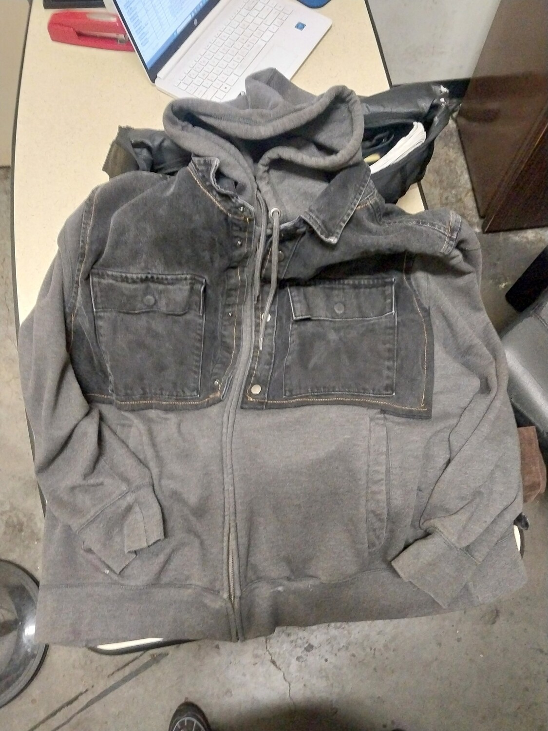 Upcycled hoodie 