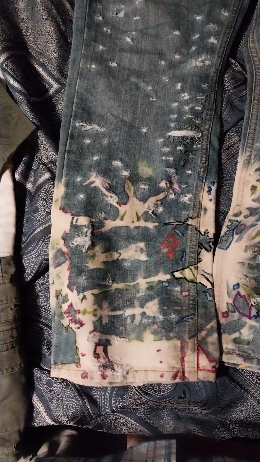 vintage upcycled Levi's 