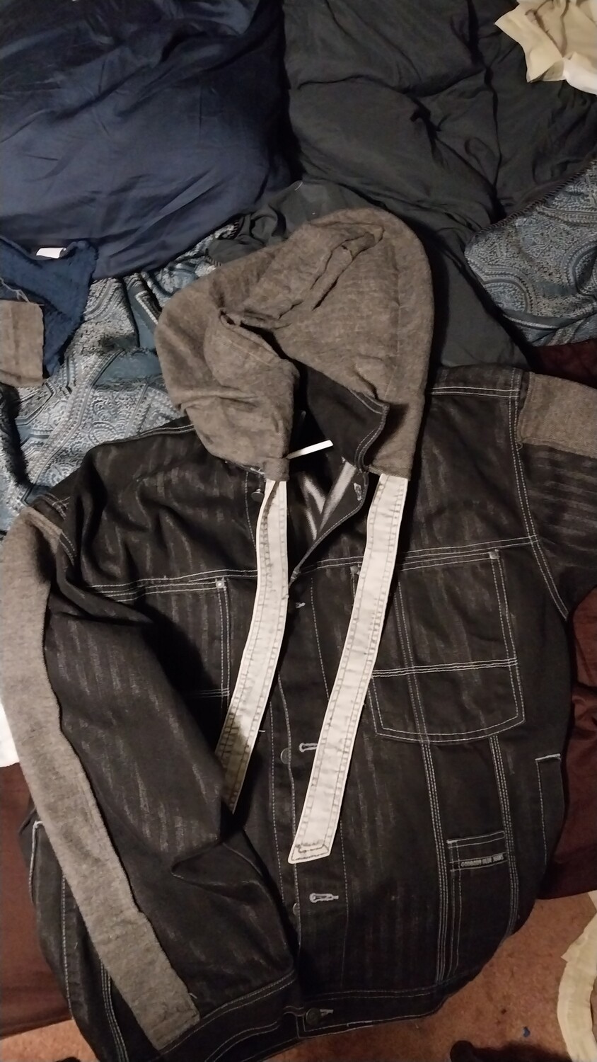 Upcycled jeans jacket 