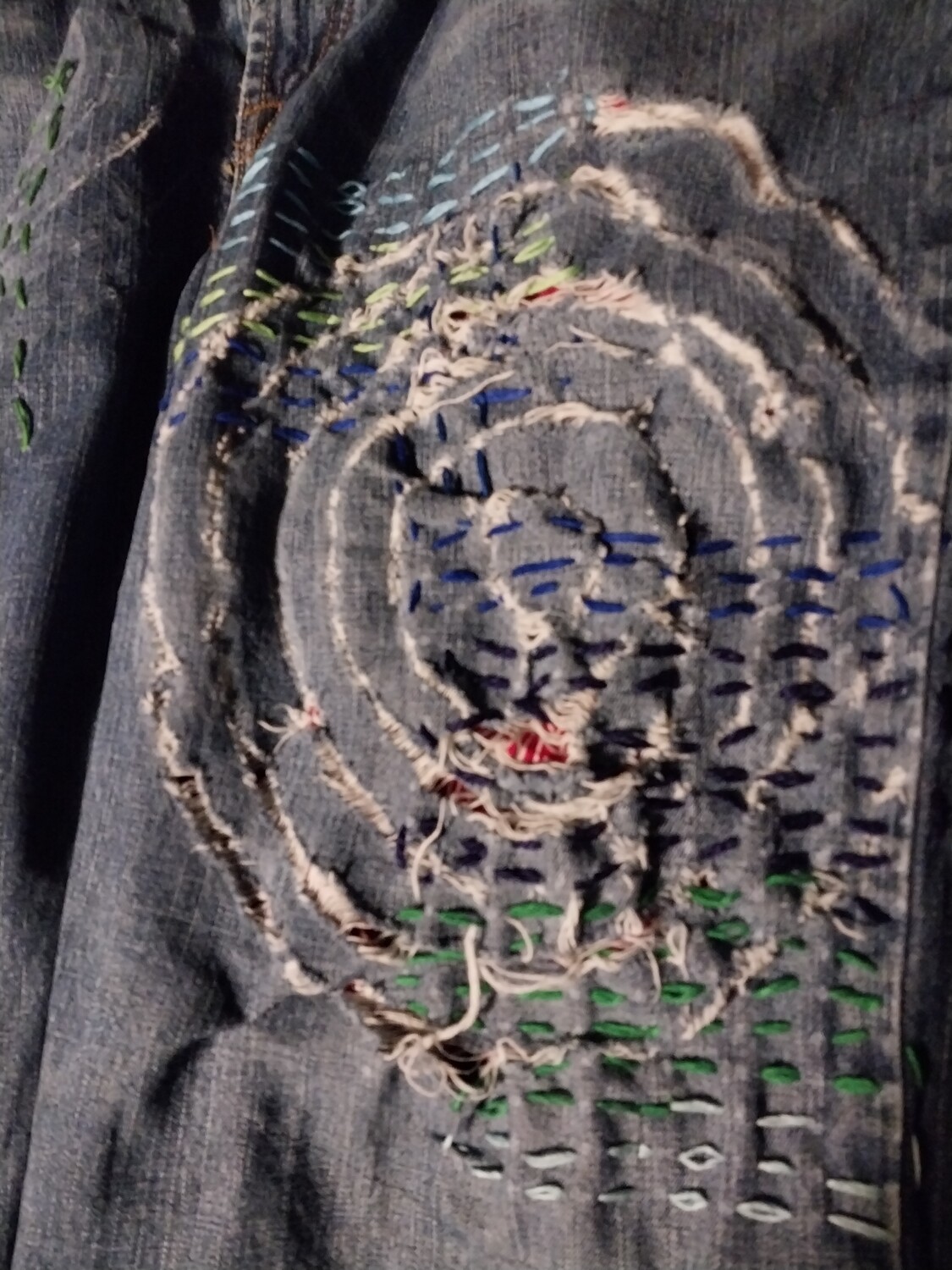 Upcycled Lucky brand jeans 