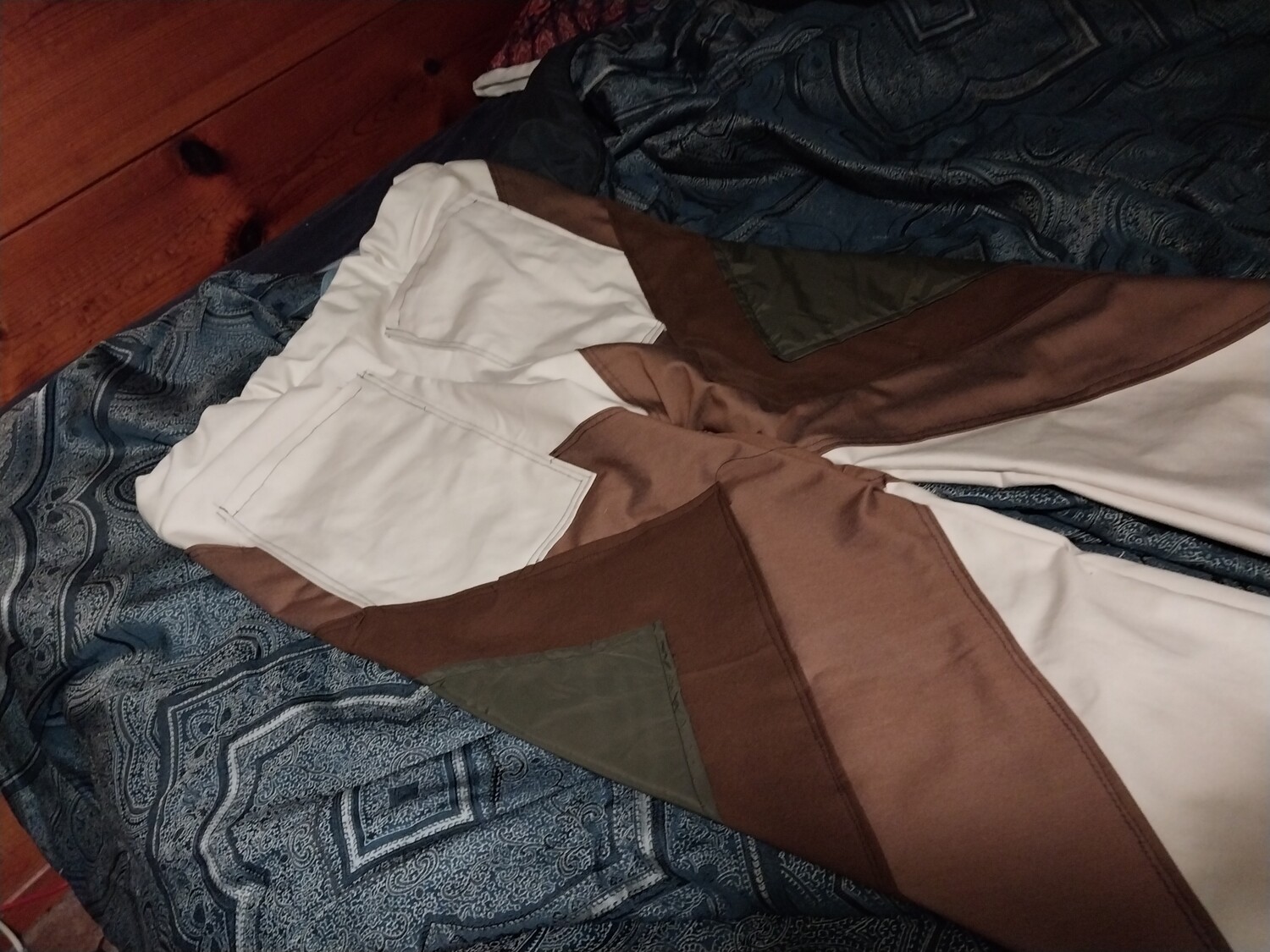 Patchwork pants