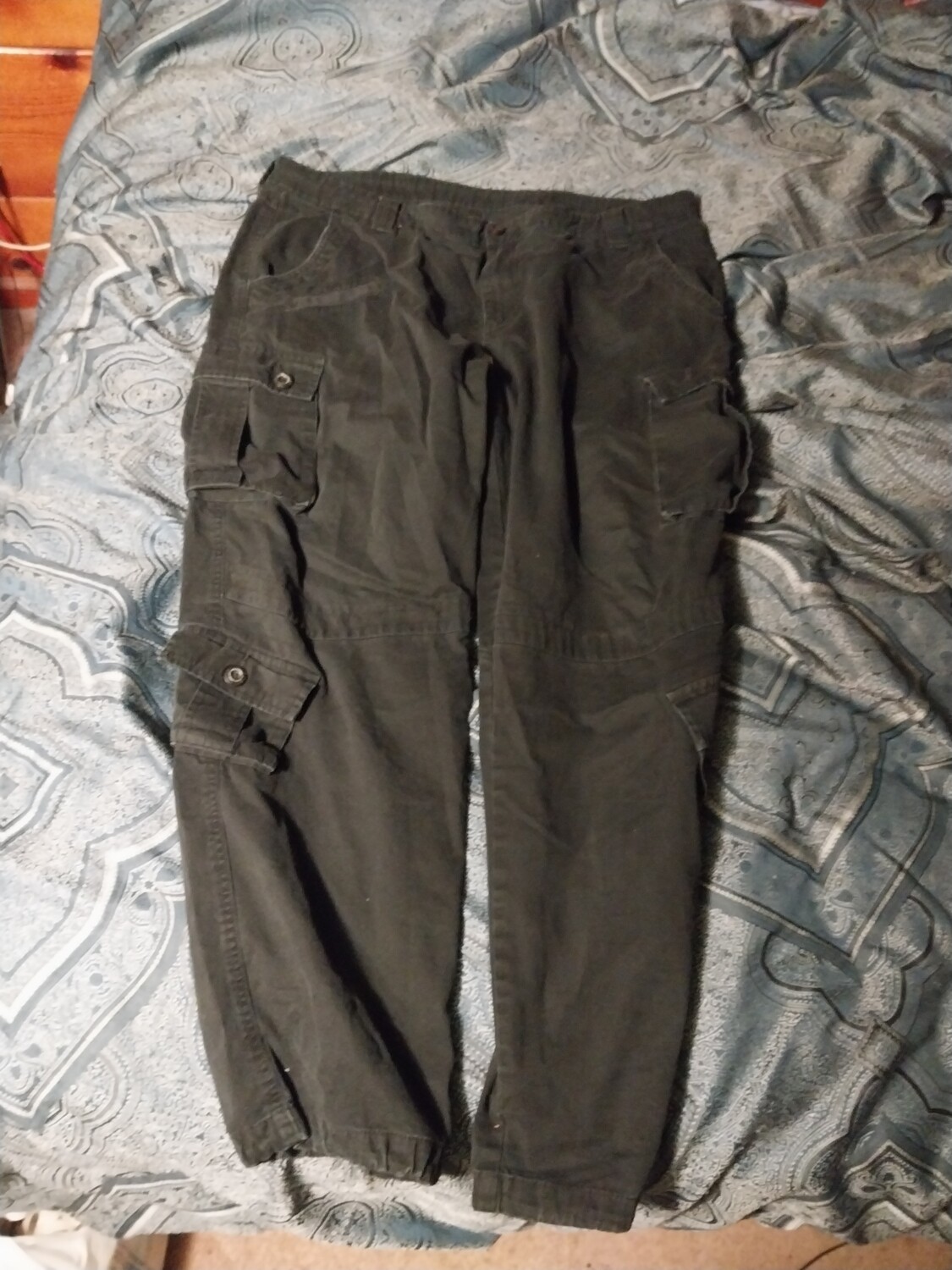 Black tactical pants