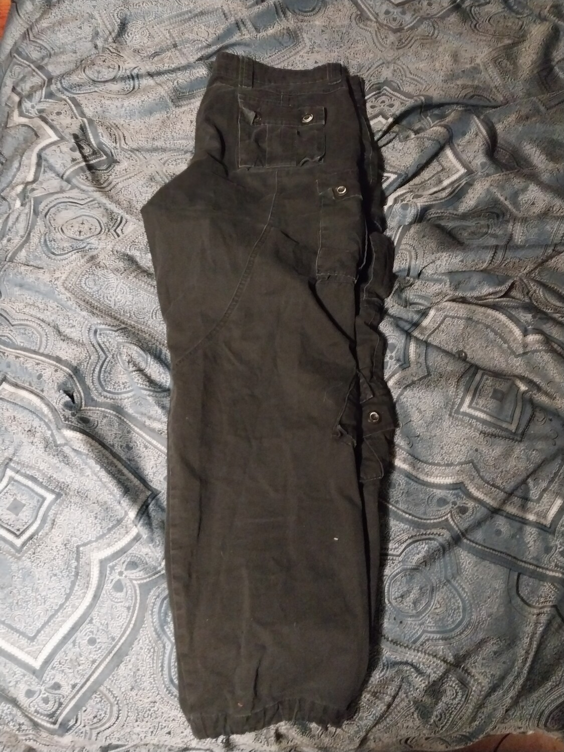 Black tactical pants