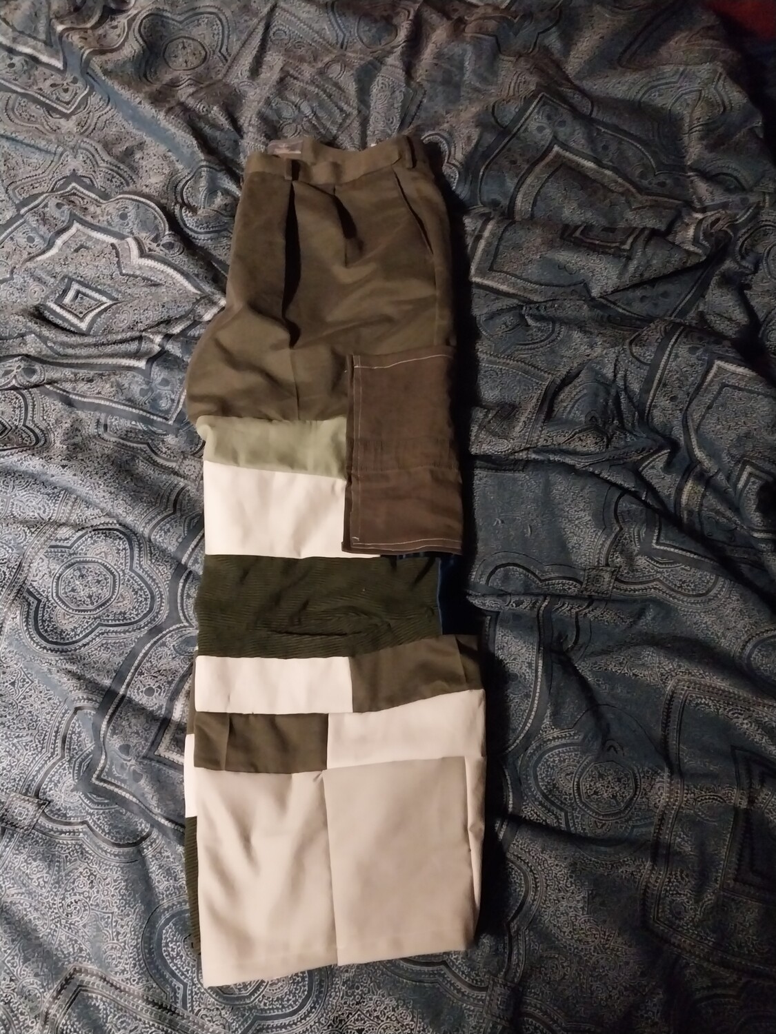 Upcycled Patchwork pants
