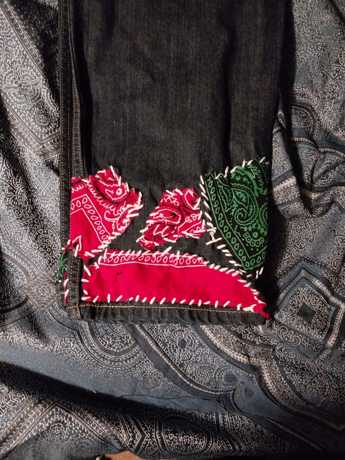 Upcycled levis 550