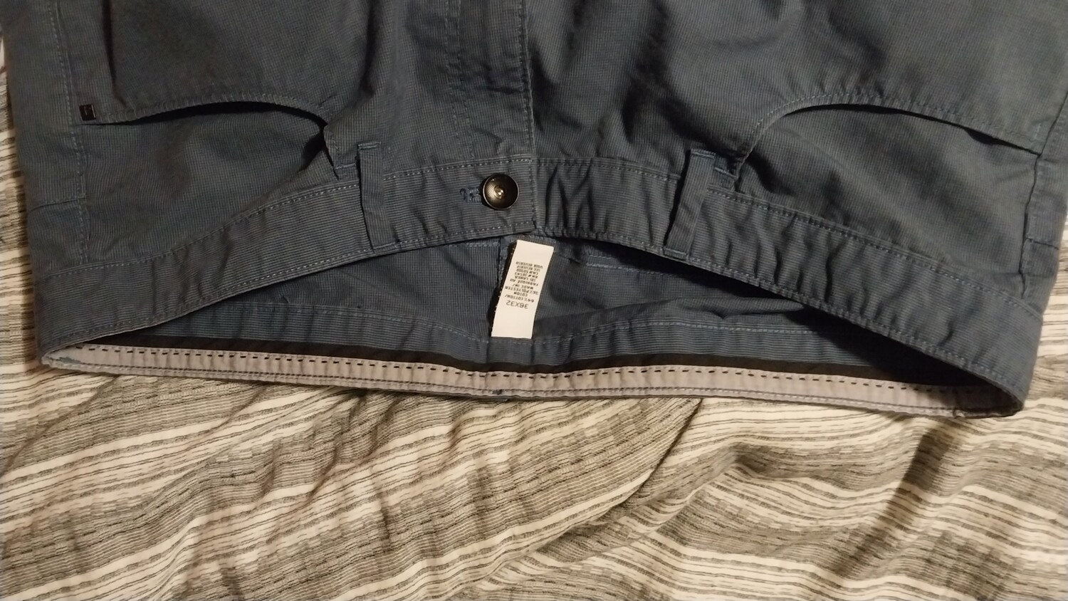 Upcycled patchwork pants