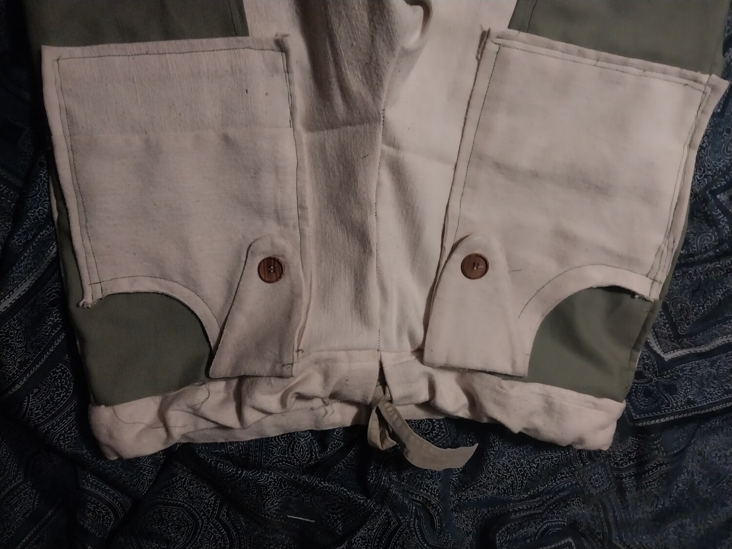 Canvas pants