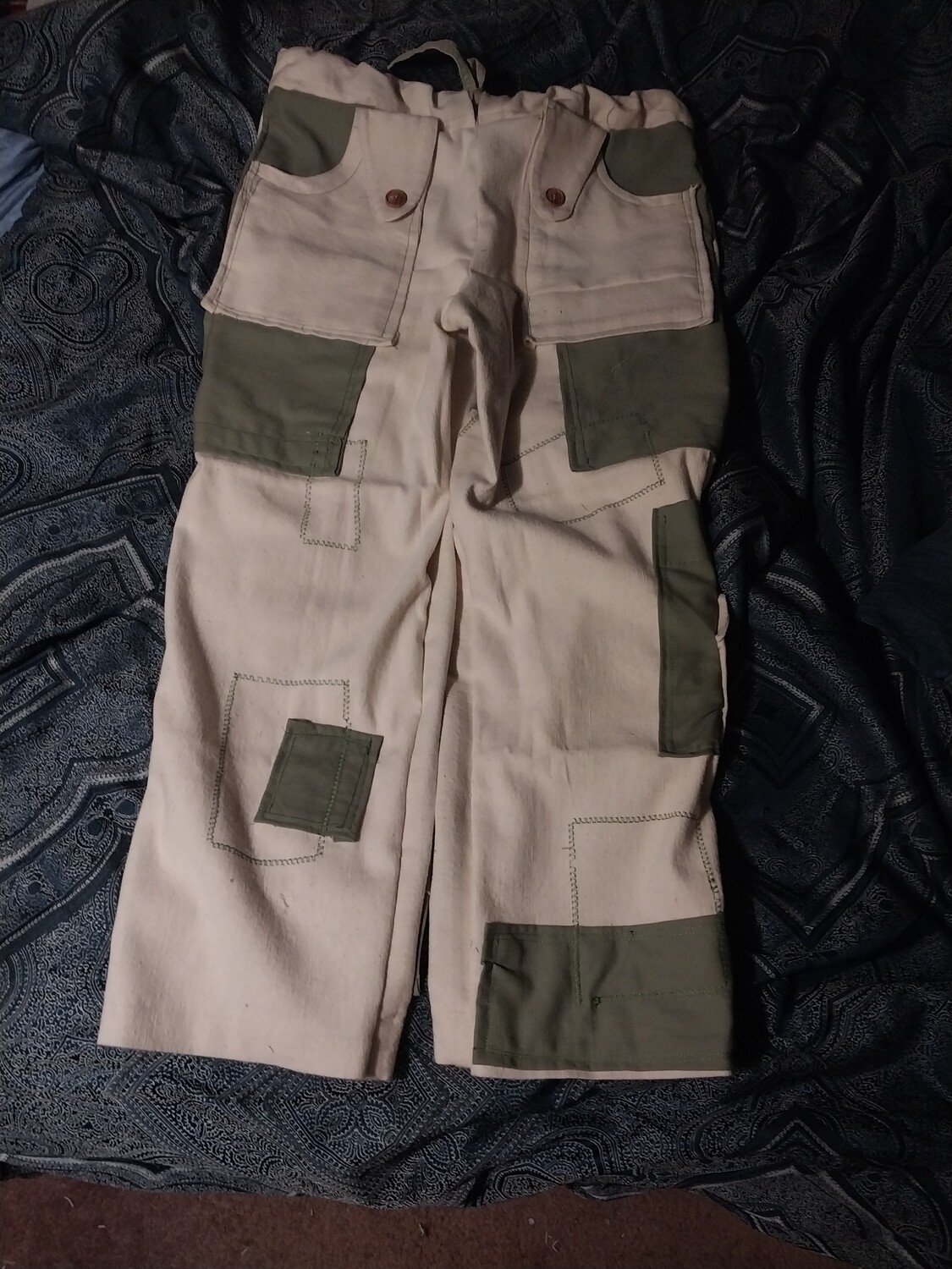 Canvas pants