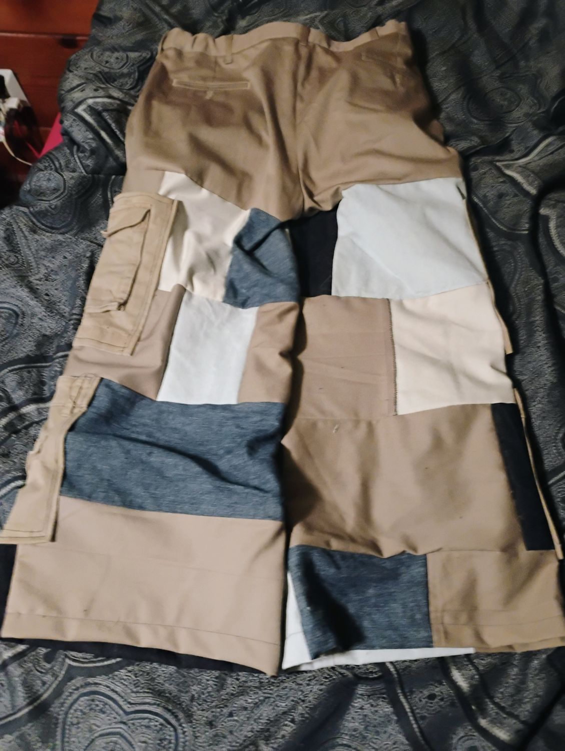 Patchwork pants