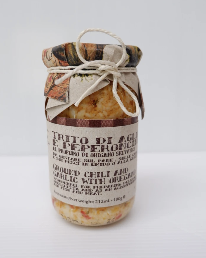 SPREADS - Ground Chili &amp; Garlic with Origano