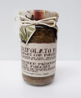 SPREADS - Sautéed Mushrooms with Porcini