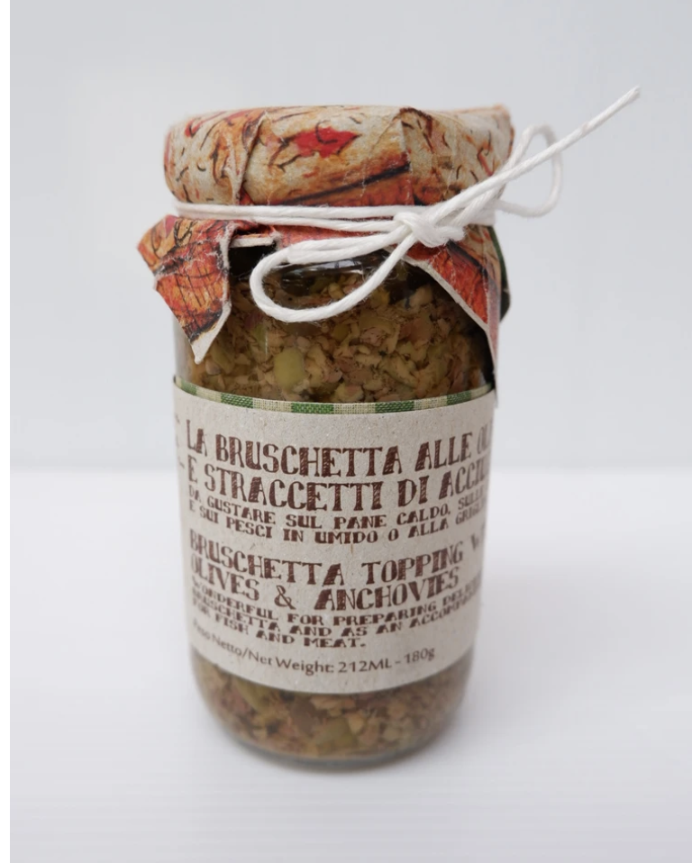 SPREADS - Bruschetta topping with Olive &amp; Anchovy