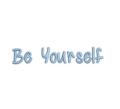 Be Yourself ESA Font