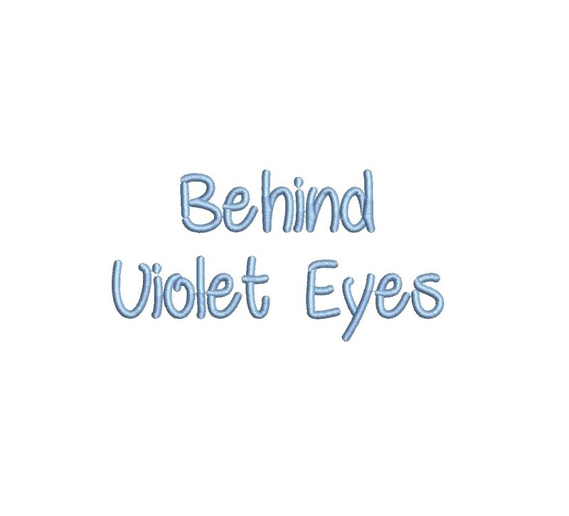 Behind Violet Eyes ESA Font