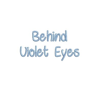 Behind Violet Eyes ESA Font