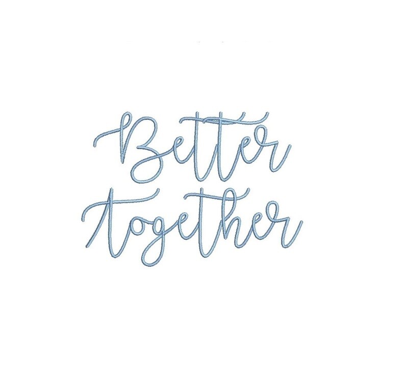 Better Together ESA Font
