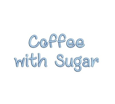 Coffee with Sugar ESA Font