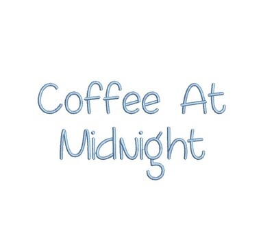 Coffee At Midnight ESA Font