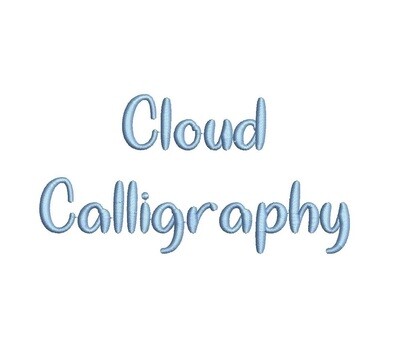 Cloud Calligraphy ESA Font