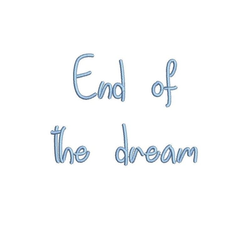 End Of The Dream ESA Font