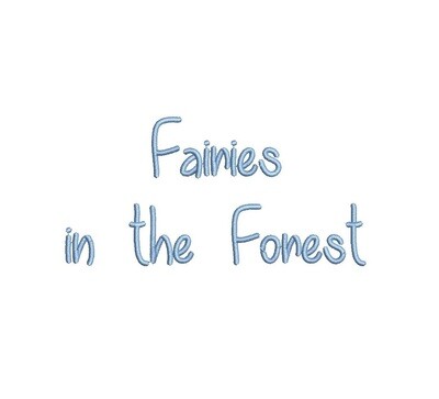 Fairies in the Forest ESA Font