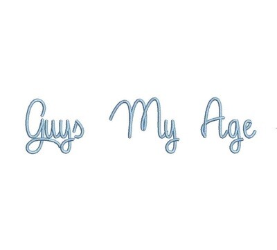 Guys My Age ESA Font