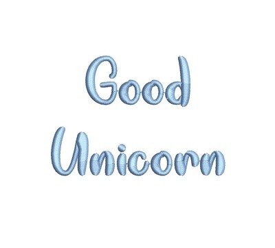 Good Unicorn ESA Font