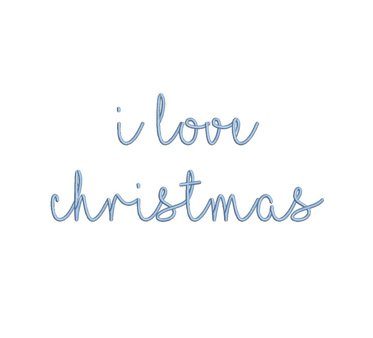 I Love Christmas ESA Font