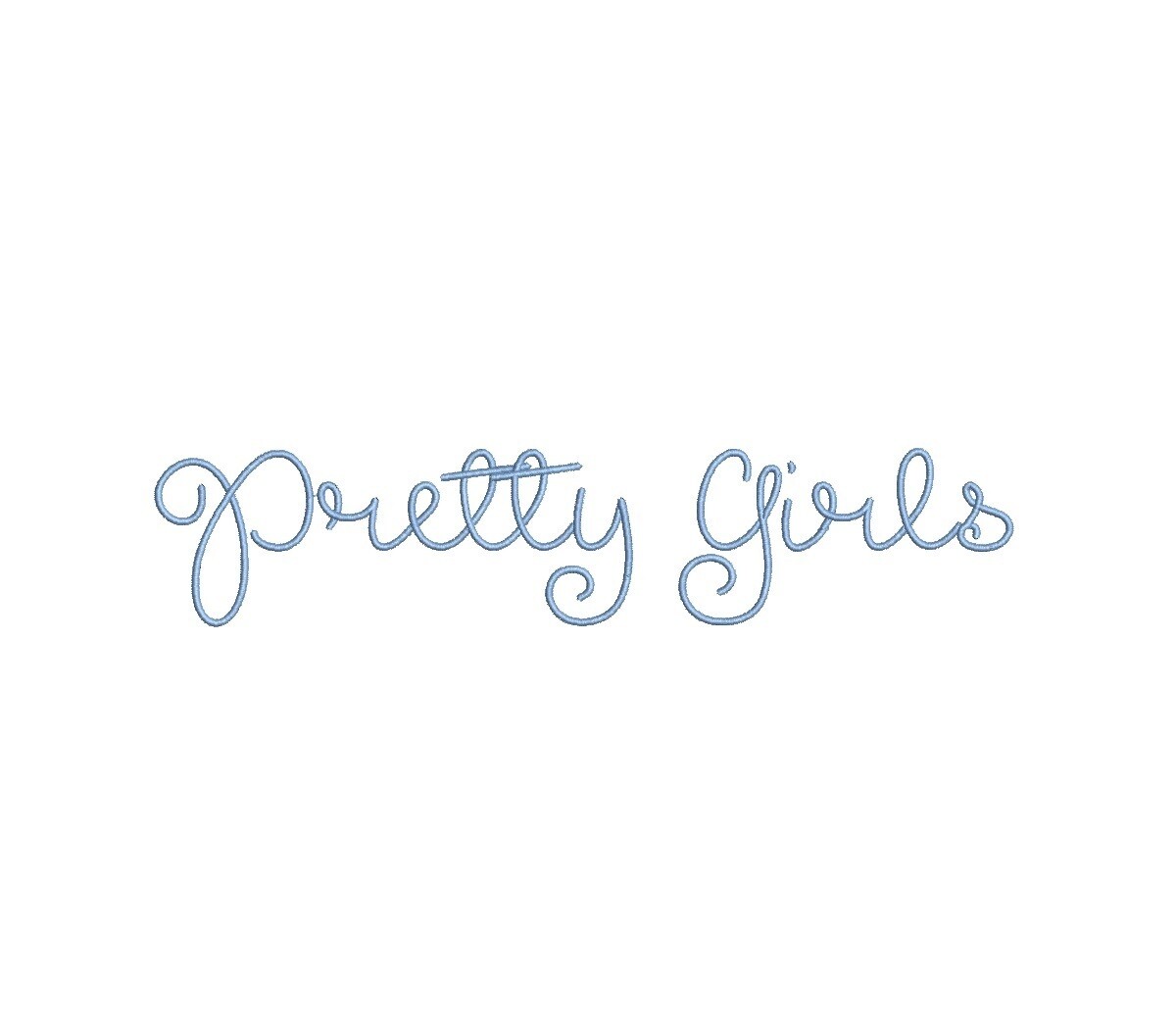 Pretty Girls ESA Font