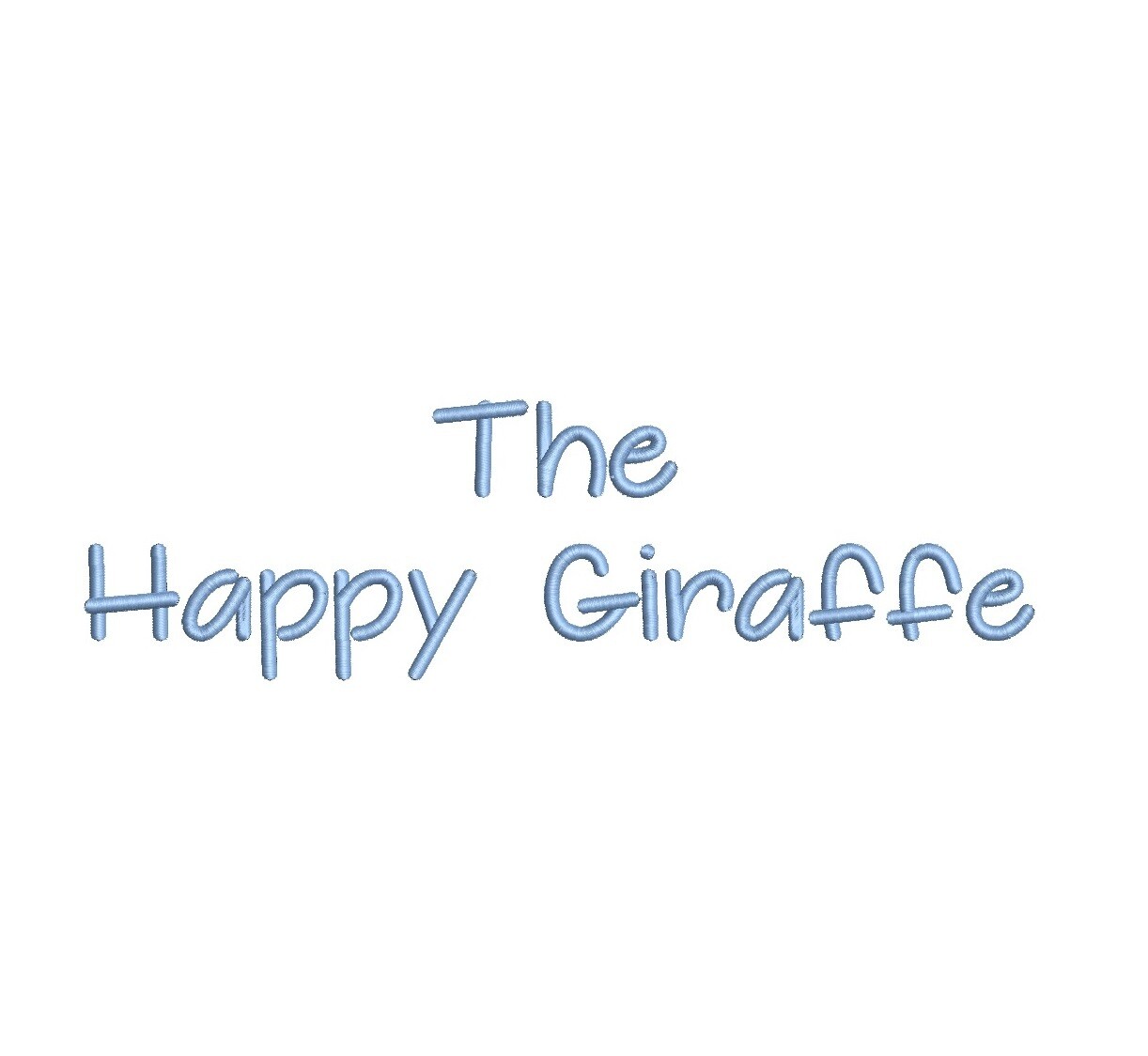 The Happy Giraffe ESA Font