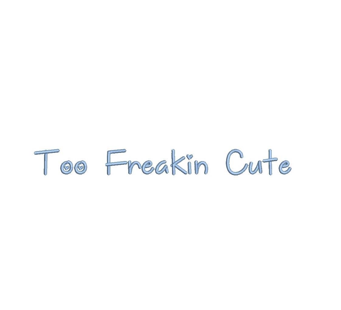 Too Freakin Cute Regular ESA Font