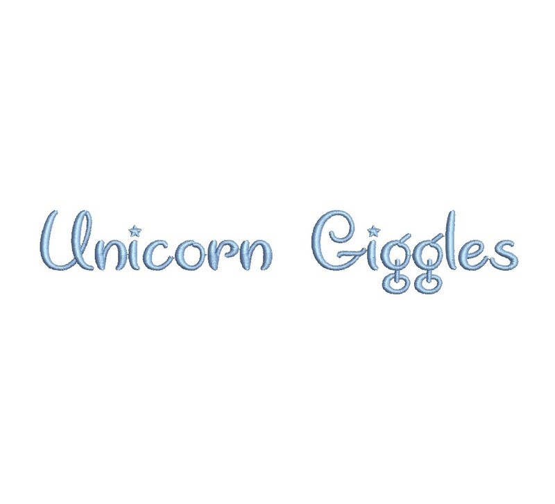 Unicorn Giggles ESA Font