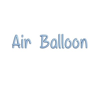 Air Balloon ESA font