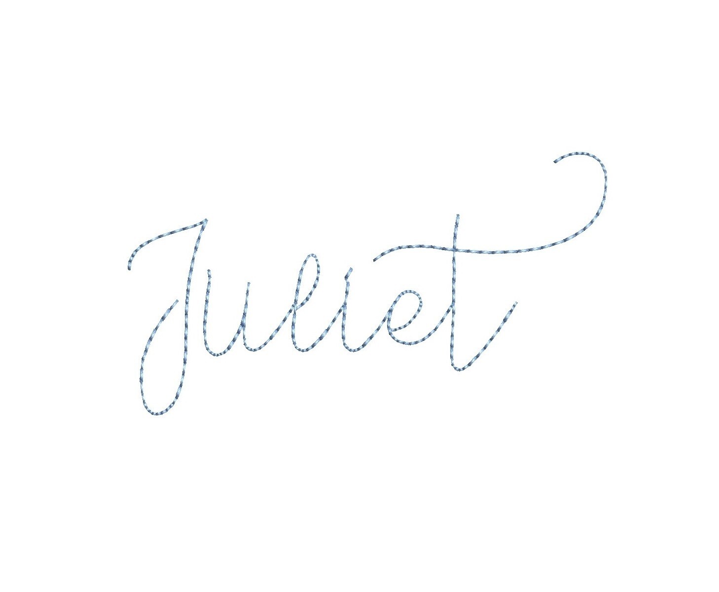 Juliet Bean Stitch ESA font