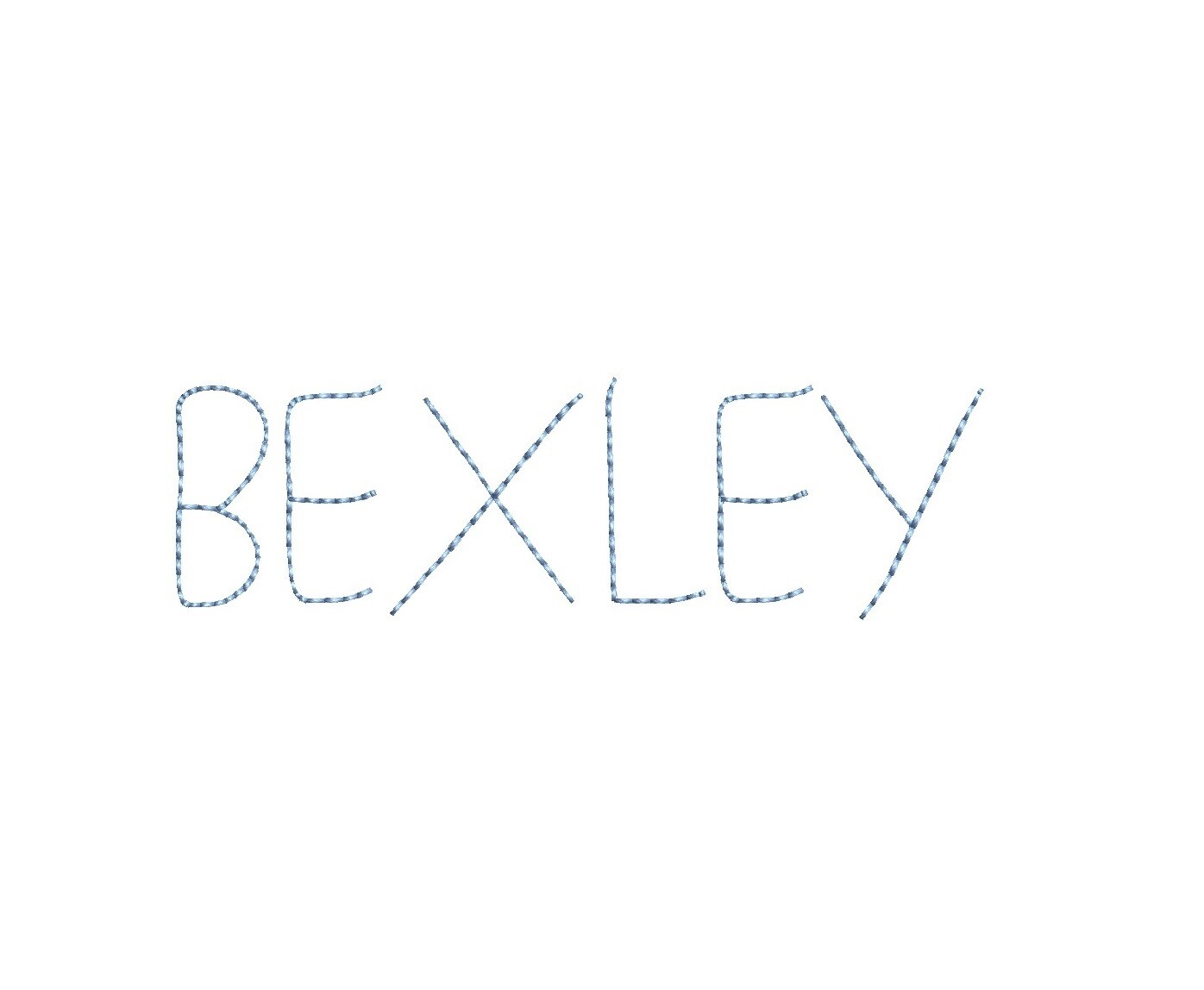 Bexley Bean Stitch ESA font
