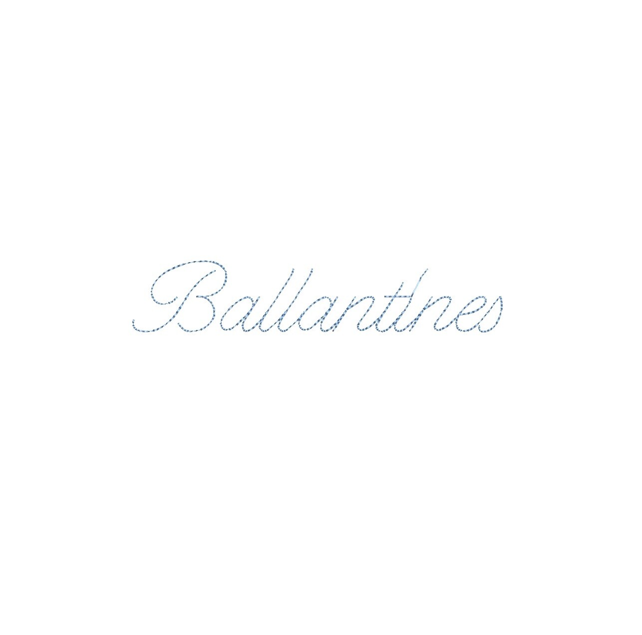 Ballantines Bean Stitch ESA font