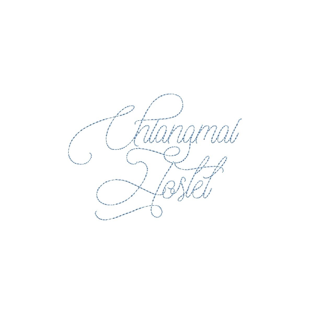 Chiangmai Hostel Bean Stitch ESA font