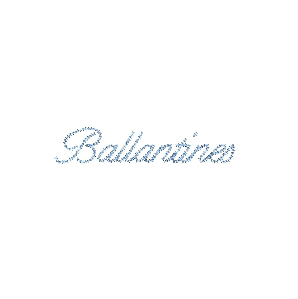 Ballantines Chain Stitch ESA font