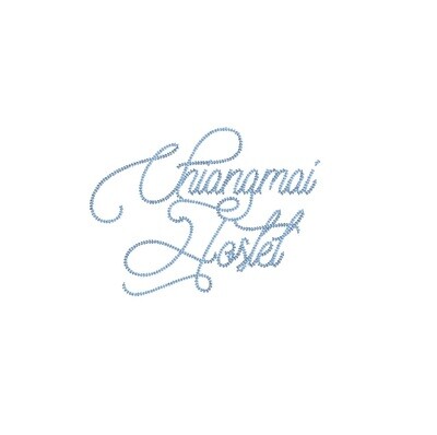 Chiangmai Hostel Chain Stitch ESA font