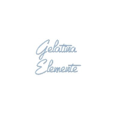 Gelatina Elemente Chain Stitch ESA font
