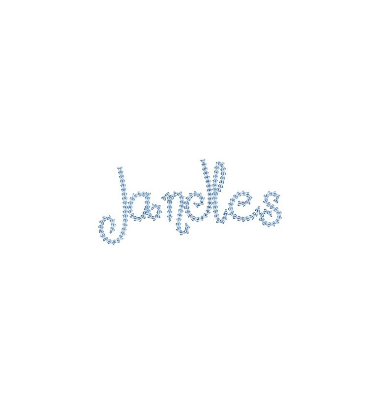 Jandles Chain Stitch ESA font
