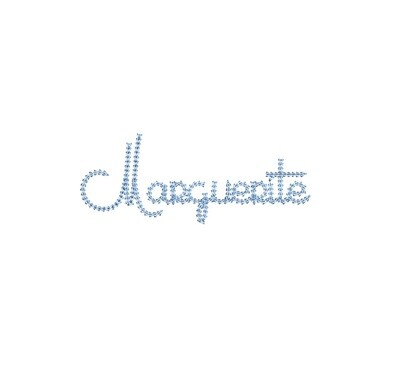 Marguerite Chain Stitch ESA font