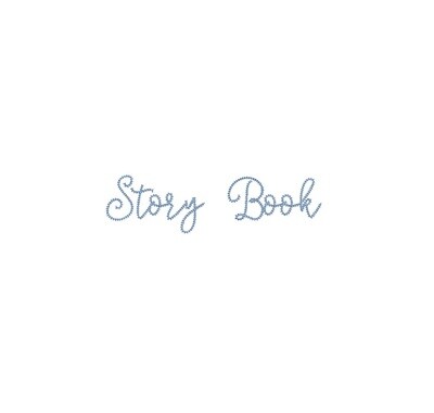 Storybook Chain Stitch ESA font
