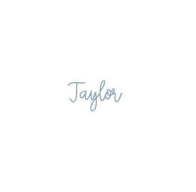 Taylor Chain Stitch ESA font