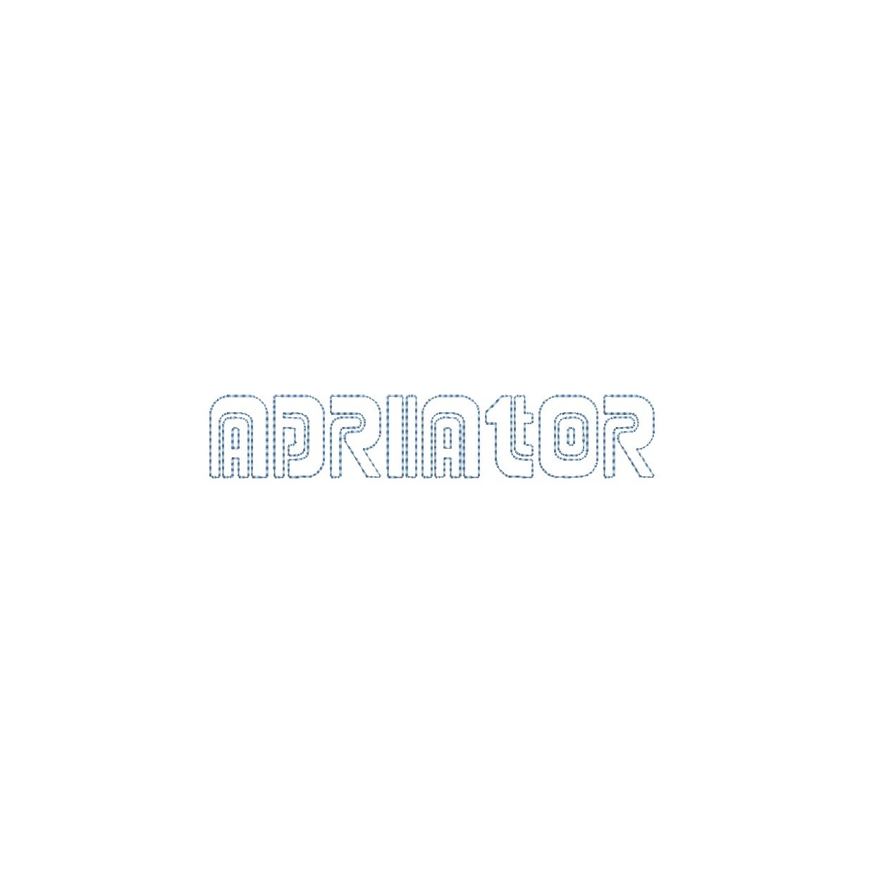 Adriator Bean Stitch Outline ESA font