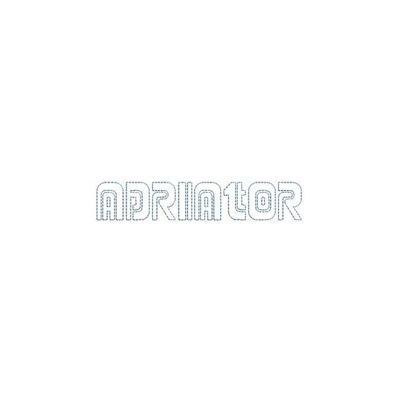 Adriator Bean Stitch Outline ESA font