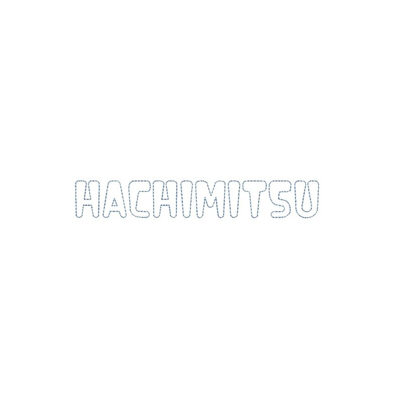 Hachimitsu Bean Stitch Outline ESA font