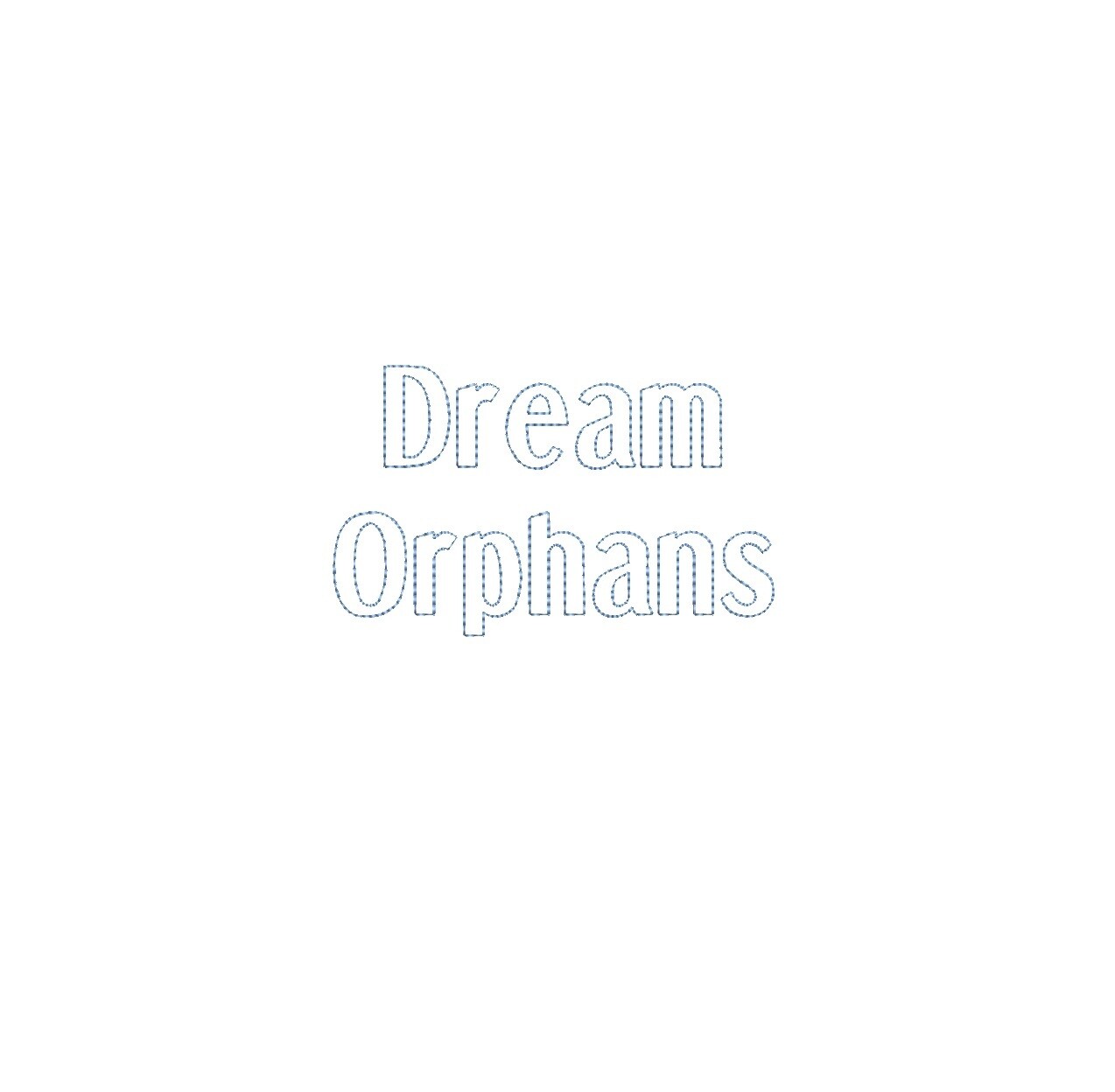 Dream Orphans Bean Outline ESA font